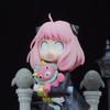 19cm Anime Spy x Family Anya Forger PVC Figure Glow-in-the-Dark Replaceable Face Collectible Model Toys Ornament Gifts