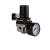 Black Reducing Valve 1/4inch Air Compressor Air Pressure Regulator  Adjustable Valve