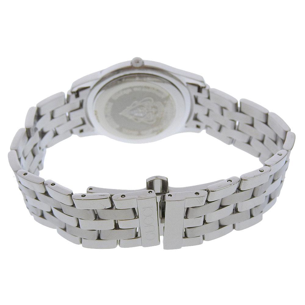 GUCCI G class Watches 5500M SilverDial Stainless Steel Quartz Analog display mens Used