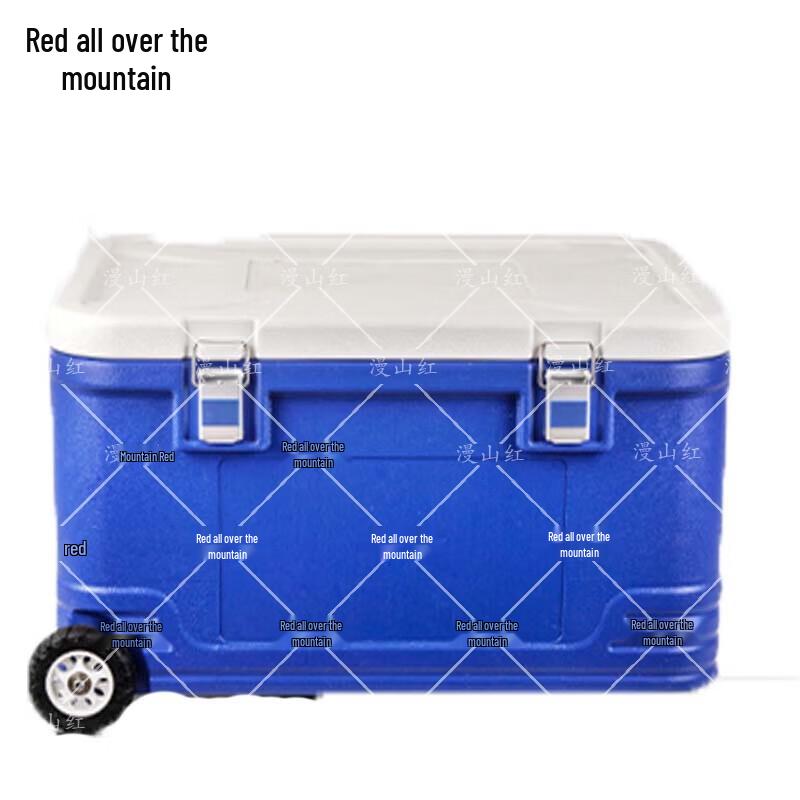 Portable Insulated Cooler Box with Wheels