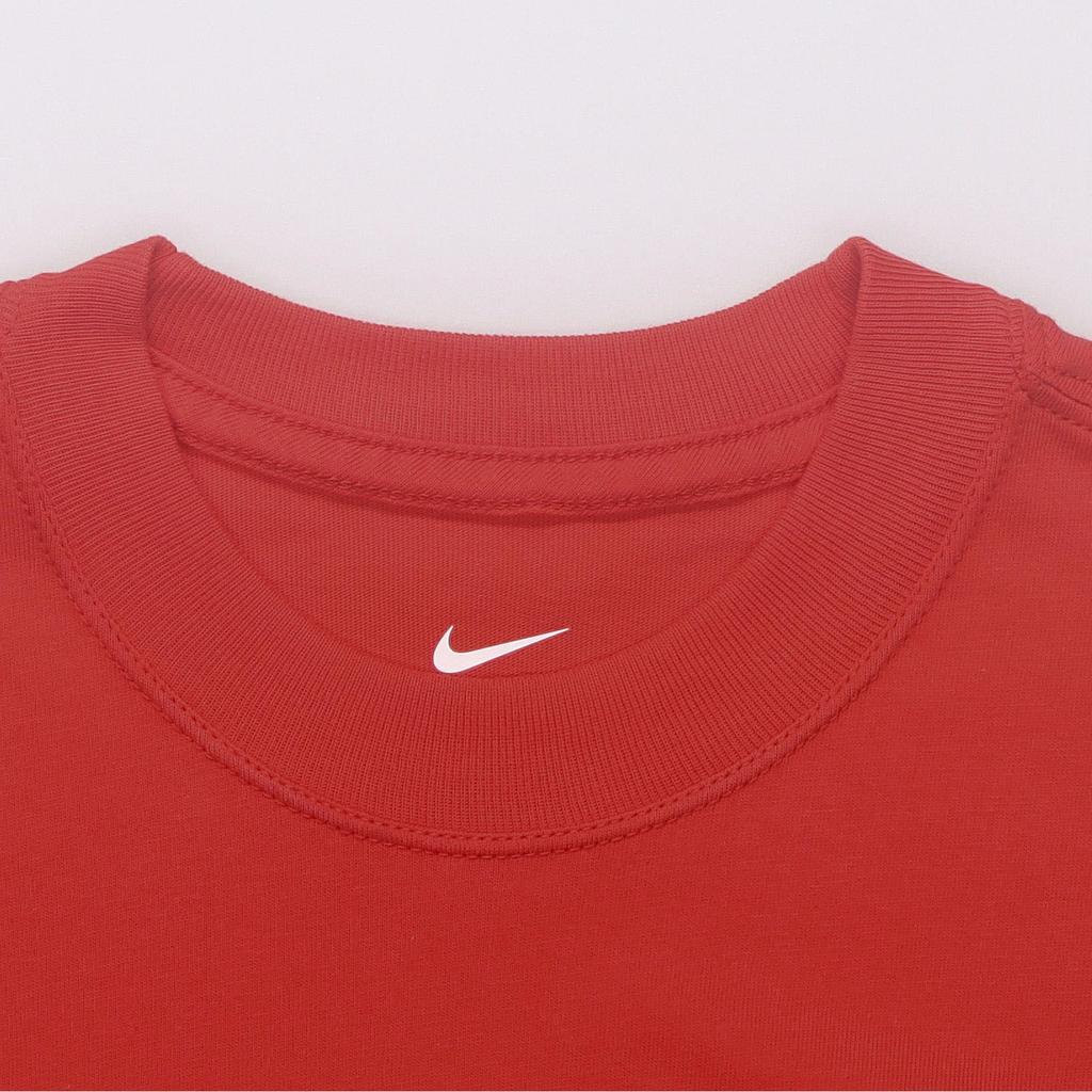 Nike China Team Alphabet Print Round Neck Short Sleeve T-Shirt Women Tops Challenge-Red FN3115-600