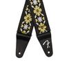 Fender Pasadena Woven Strap, Yellow Clover, 2" (Made in Canada)