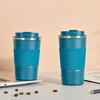 Supply 304 Stainless Steel Double-Layer Thermos Cup Leather Case Coffee Cup Creative Portable Business Gift Cup
