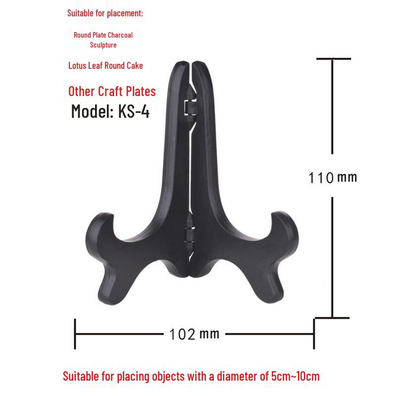 White Tea Cake Display Stand - Crafts Base Plate Holder for Pu er Tea