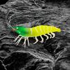 Luminous Shrimp Bait with Squid Jig Hook Realistic Bionic Artificial