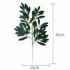 Decorative Artificial Green Plant Eucalyptus Leaves Faux Fake Eucalyptus Leaf Willow Leaves Fake Tree Branch Flower Arrangements