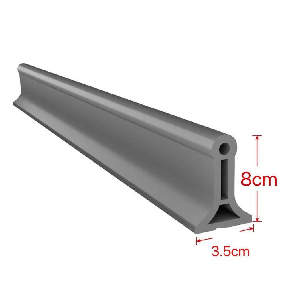 Waterproof Bathroom & Kitchen Water Barrier Strip - Dry/Wet Separation Threshold