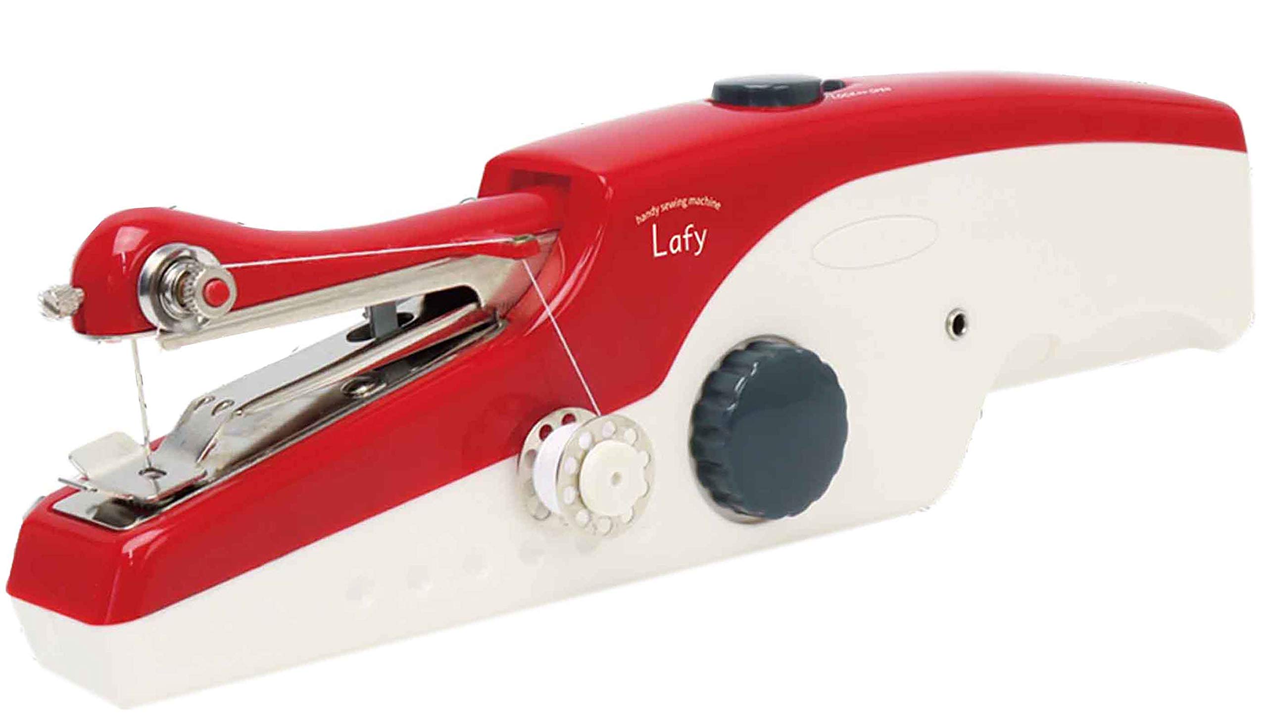 

Macross Small Electric Handheld Sewing Machine, Denim Compatible, Raffi (Battery or Adapter Operated) MEH-74