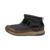 New KEEN Hoodromeo Mini Slip Resistant Warm Mid Top Outdoor Shoes Men's Black Brown 1026796