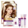 L'Oréal Paris Excellence Duo Cream Hair Dye, No. 6.3 Gold Brown, 2 Pcs.