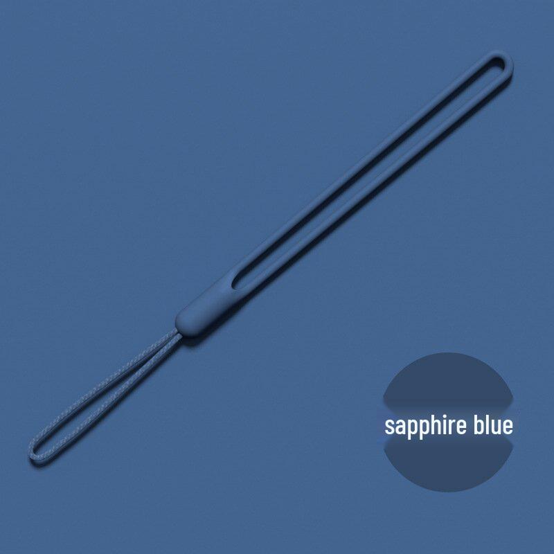 Silicone Wrist Strap Lanyard for Mobile Phones - Anti-lost Silicone Chain Phone Case Attachment.