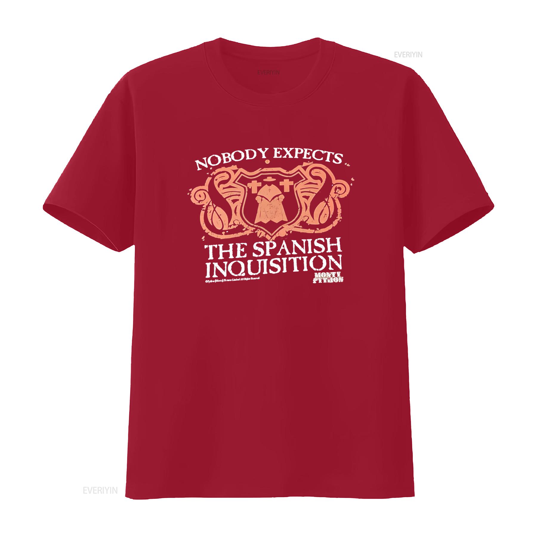 Vintage Monty Python Spanish Inquisition T Shirt Nobody Expects Retro Design Sz M vintage Washed Soft homme Stretched S