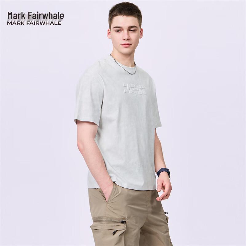 Mark Fairwhale Men s Round Neck Short Sleeve T-Shirt XL
