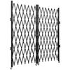 Double Folding Security Gate Folding Door Gate 5' H X 10' W Scissor Gate