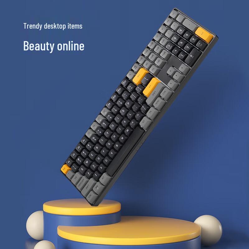 Aigo A108 Dual-Mode Hot-Swappable Mechanical Keyboard