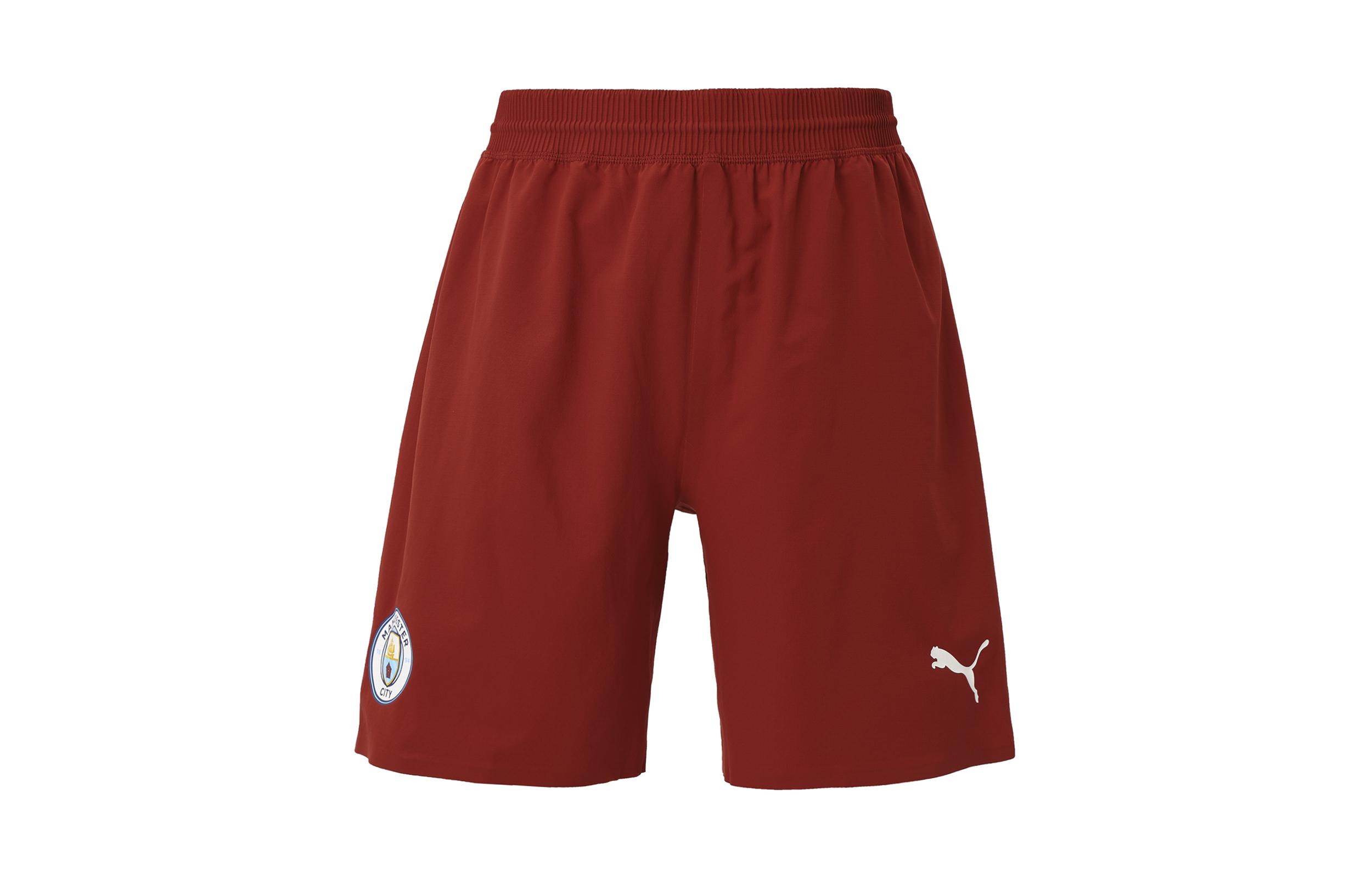 PUMA Manchester City Player Issue Home Change Shorts Soccer Bottom Unisex Red 765750-05 L