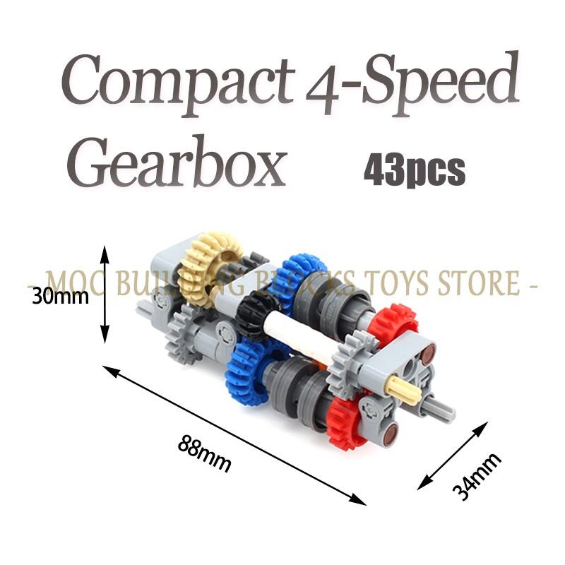 Τεχνολογικά Τούβλα MOC Σύστημα Ανάρτησης Κιβωτίου Ταχυτήτων Ταχύτητας Δομικά Στοιχεία Μηχανισμός Μετάδοσης Αυτοκινήτου DIY Συναρμολογούμενα Παιχνίδια