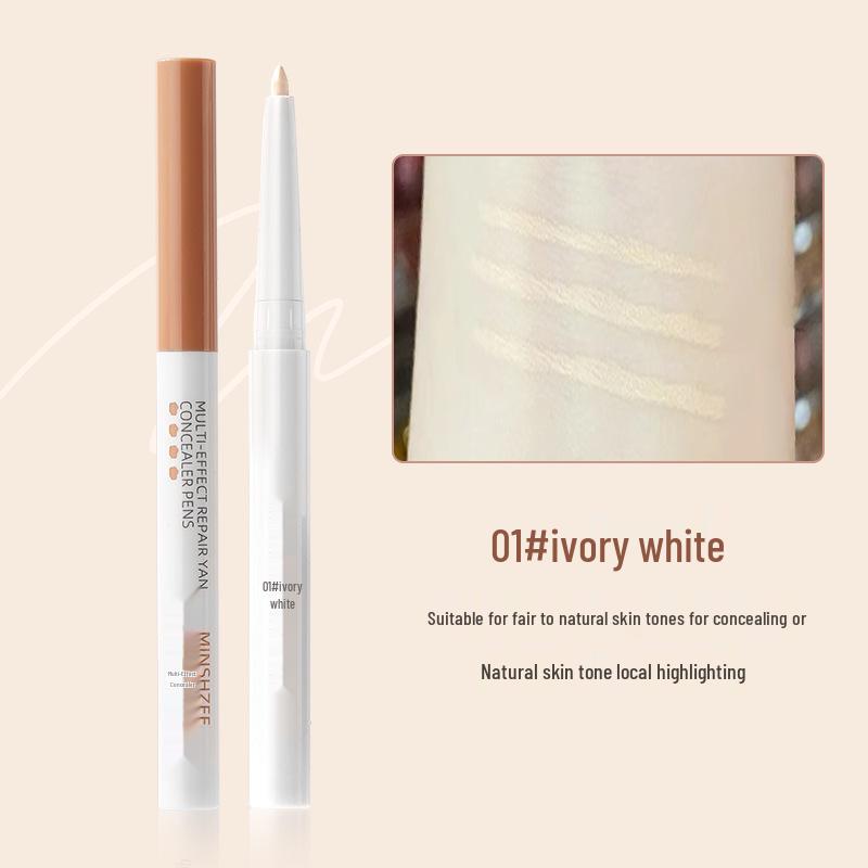 MINSHZEE Mingxi Zhi Concealer Pencil: Eyebrow, Eyelid & Dark Circle Cover for Face Contouring.