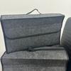 Large Anti Slip Compartment Boot Storage Organizer Tool Car Storage Bag Car Trunk Organizer Soft Felt Storage Box Accessories