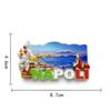 Italian Napoli fridge magnet - scenery magnet decoration - Home kitchen decorative gift  3D Painted  World Travel Souvenir
