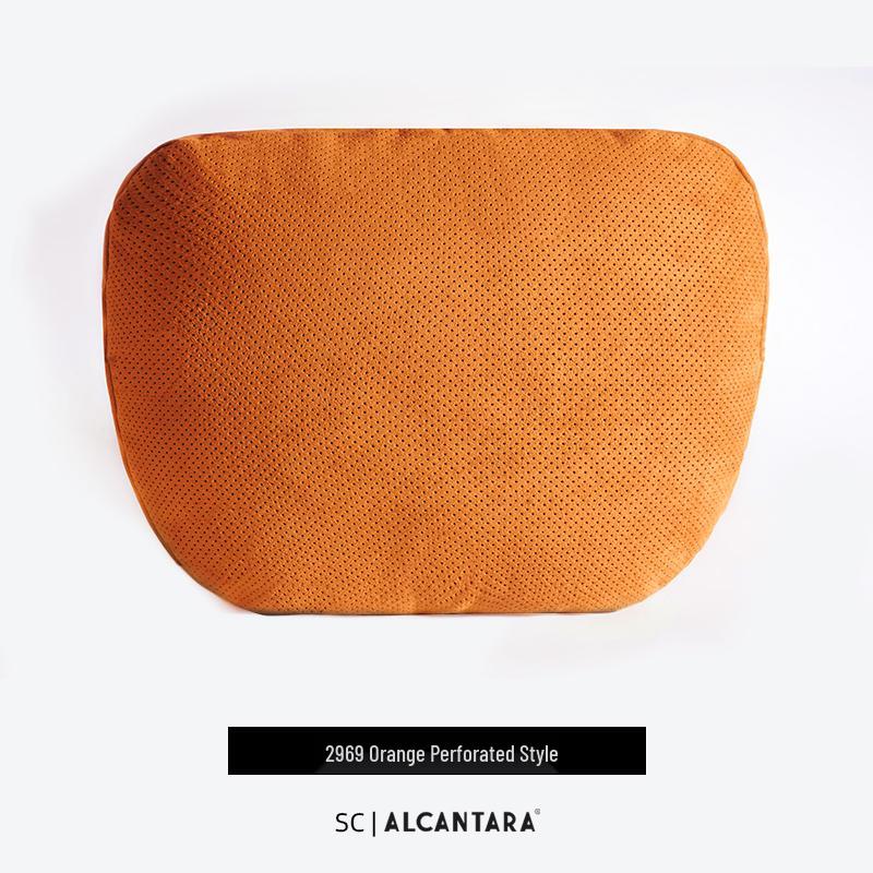 Alcantara Breathable Car Neck Pillow for Mercedes-Maybach S-Class Headrests