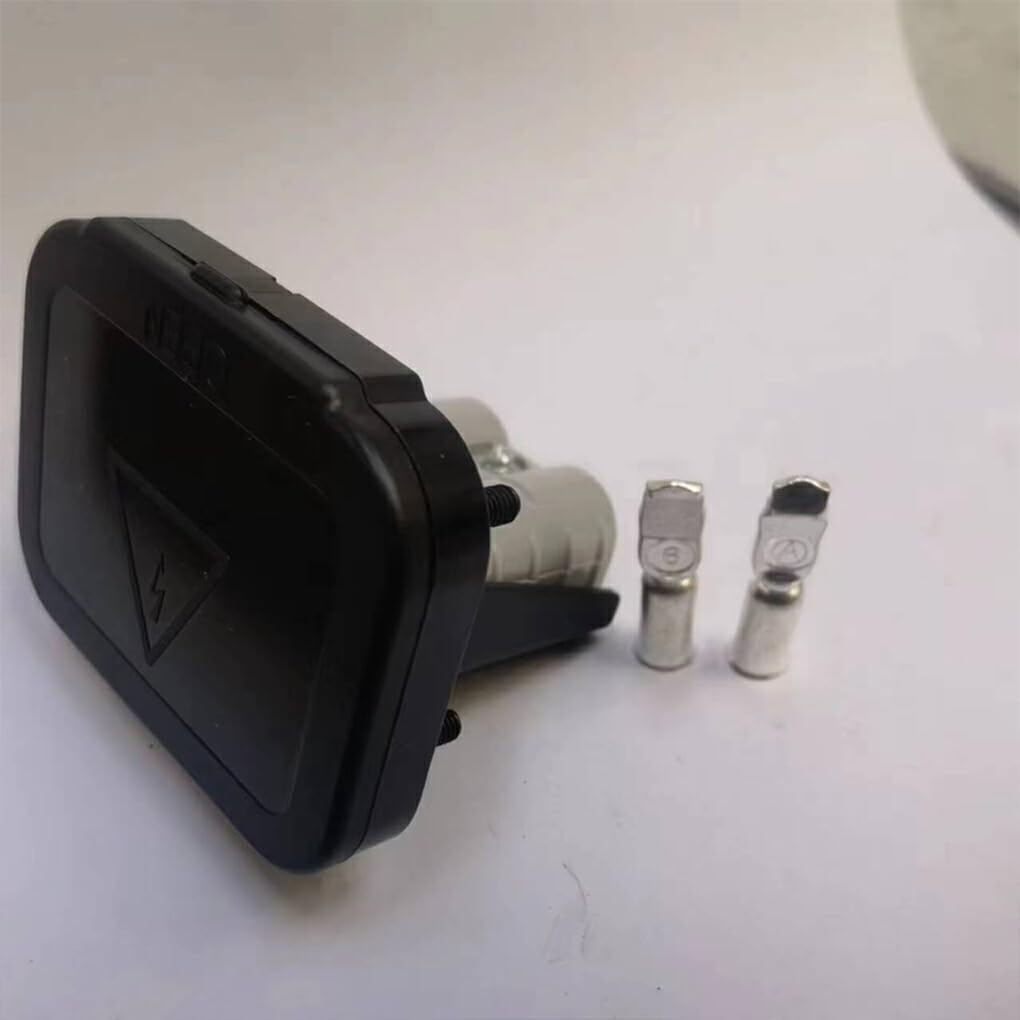 EDHUUJSI Gray Bracket Panel Cover Anderson Plug Connector Anderson Plug Plug Panel Cover Plug Connector Bracket Panel