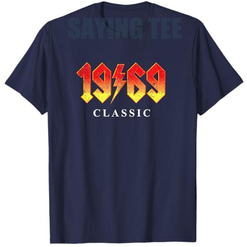 

Vintage 1969 Classic Rock Legend 55 Year Old 55th Birthday T-Shirt Fifty-five Born in 1969 Clothes Streetwear Clothes Rock Dad 4XL