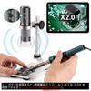 Ninyoon Mikroskop 4K WiFi mit Professional Kompatibel mit iPhone Android Digitales USB-Mikroskop Kabelloses Endoskop HD Kompatibel mit iPhone iPad