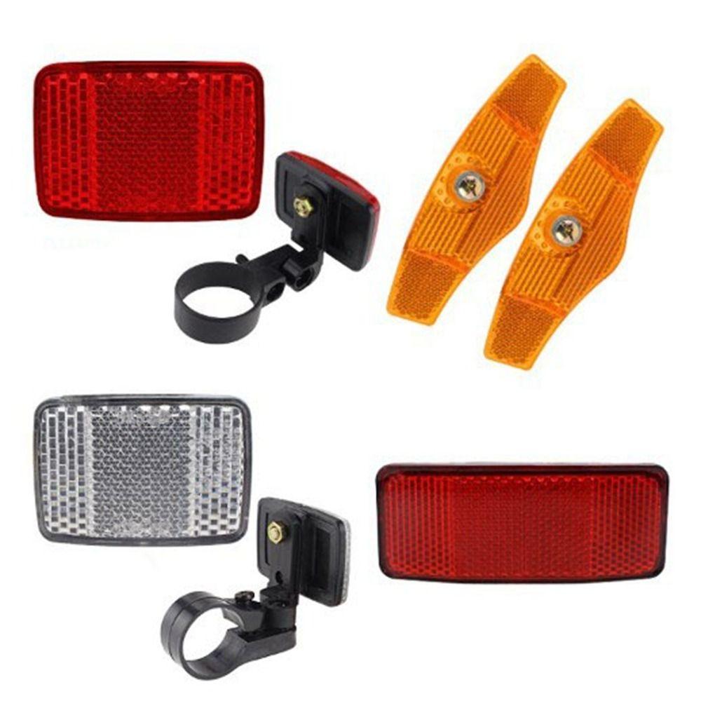 1pc/1Set Plastic Bicycle Safety Night 10 Styles Cycling Reflective Light Bicycle Accessories