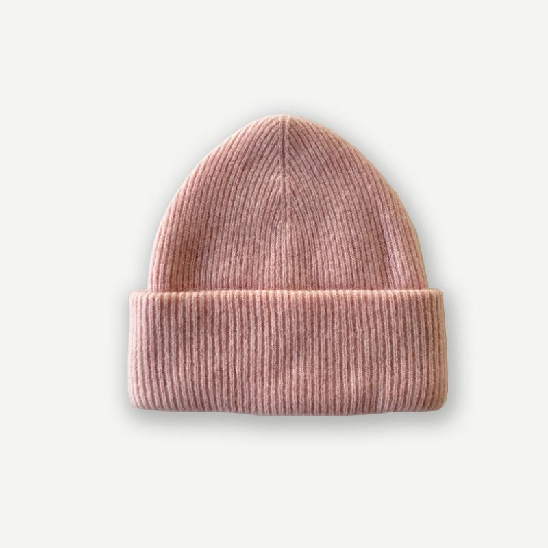 Winter Warm Beanies Casual Thread Hip Hop Hat Adult Women 100% Wool Knitted Skull Cap Gorro Ski Caps Cold Proof Beanies