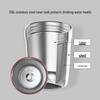 LOCK&LOCK Flip-Lid 316 Stainless Steel Coffee Thermos 430ml