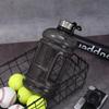 2.2L Durable Plastic Sports Water Bottle with Steel Lid - Drop-Resistant and Portable for Outdoor Use