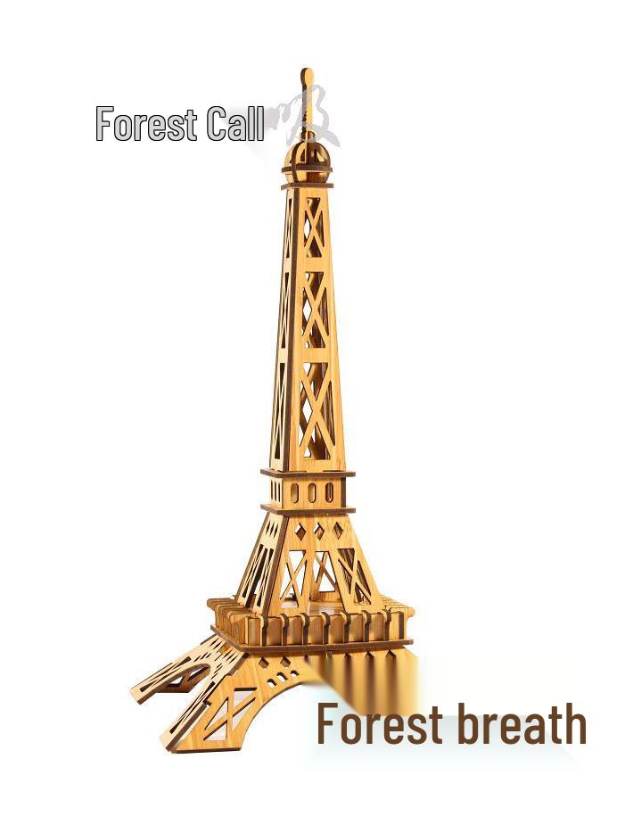 Breathe Forest Paris Tower 3D Puzzle - Exquisite DIY Educational Model