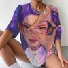 Huntrix Girls Kpop Demon Hunters Two-sided Shirt Anime Style ShirtFeaturing Rumi Mira Zoey Girl Group Magical Warrior Fan Tops