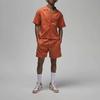 Jordan Essentials Logo Jacquard Short Sleeve Shirt Men Tops Light-Sienna DX9682-812
