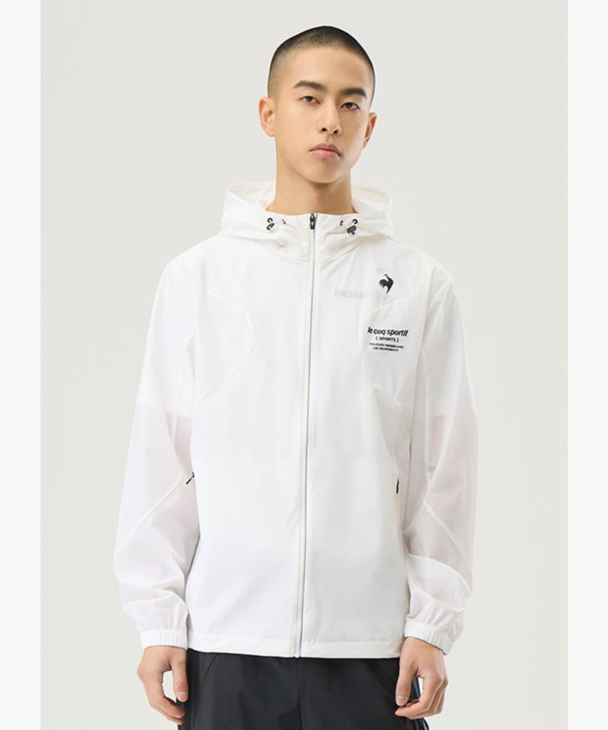 Lecoq Le Ice Windbreaker Jacket - White (Qq223Ejk41)