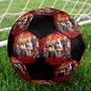 stranger things Indoor Soccer Ball Colorful Machine Stitched PVC Size 5 Team Training Competition Ready Durable High-Bounce Cool Sports Gift
