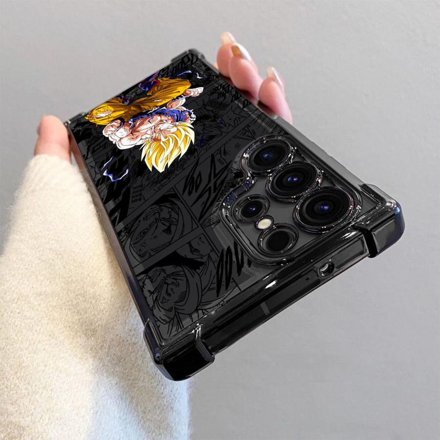 Anime Dragon Ball Soft Cover Phone Case for Samsung Galaxy S21 Plus S24 S23 S20 FE S22 Ultra S25 Edge