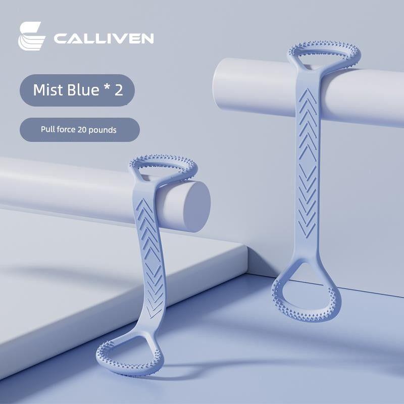 

8-Word Tension Device Women Open Back Elastic Band Tension Rope Home Fitness Yoga Stretch Stretch Stretch Back Back Practice Back Artifact Fluorescent Green