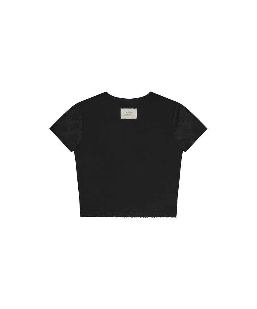 LARTIGENT L17 Lace Top(Black)