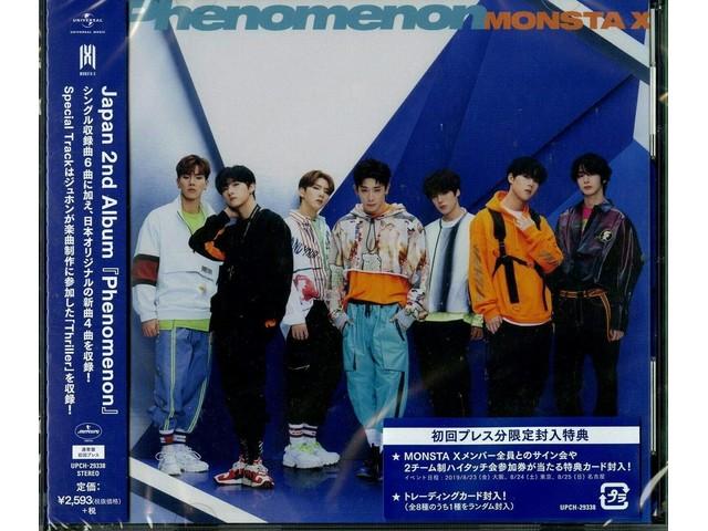

[CD] Phenomenon First Press Standard Edition Monsta X UPCH-29338 K-Pop Album NEW