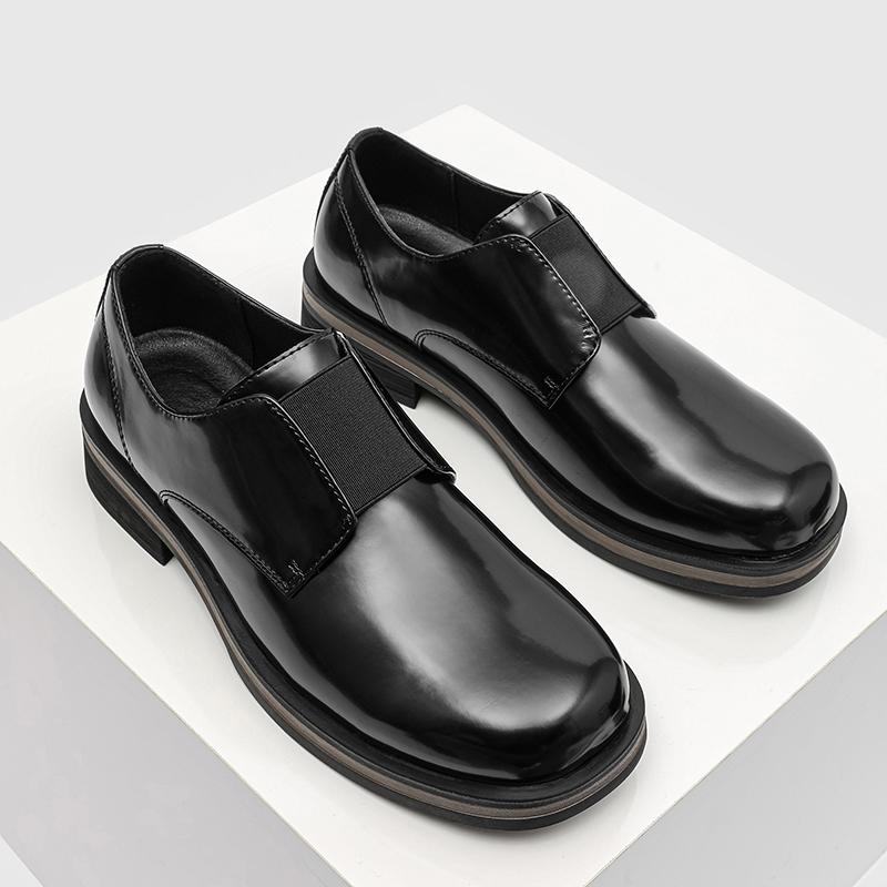 Fashion Popular Business Casual Leather Shoes Fashionable Korean Leather Shoes Brand Men's Versatile Commuting Quality Comfortable Shoes