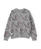Schott SHAGGY KNIT ORIGINAL HEART Men's Size L 410 Charcoal 782-4240001