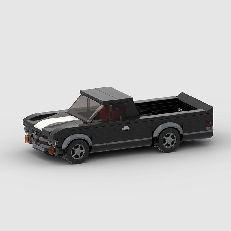 MOC Car Super Race City Speed Sport Pickup Vehicle Model Building Blocks Rally Supercar Racing Bricks Christmas Gift Technical