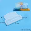 WTEMPO DIY Epoxy Resin Mold Storage Stand Desktop Book Shelf Drip Glue Mold Handmade Tablet Phone Holder Silicone Mold