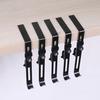 Christmas Stocking Hook Heavy-duty Metal Hook Mantel Stocking Holder Adjustable Xmas Garland Hook for Home Mantel Party Decoration