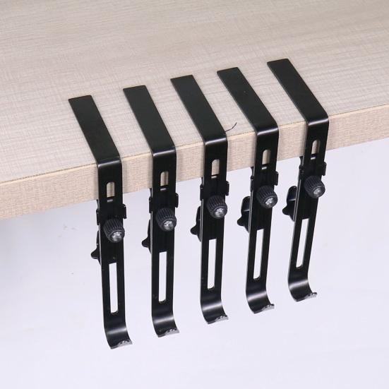 Christmas Stocking Hook Heavy-duty Metal Hook Mantel Stocking Holder Adjustable Xmas Garland Hook for Home Mantel Party Decoration