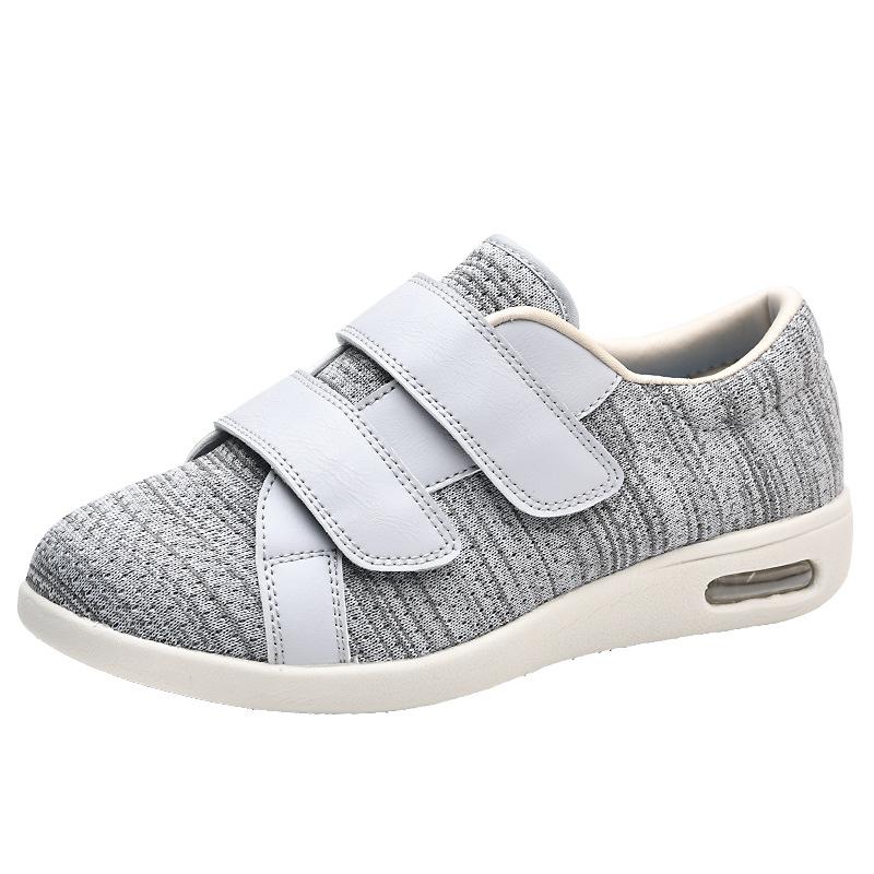 Elderly Shoes Knitted Mesh Women's Walking Casual Middle-aged and Elderly Casual Shoes Adjustable Shoes