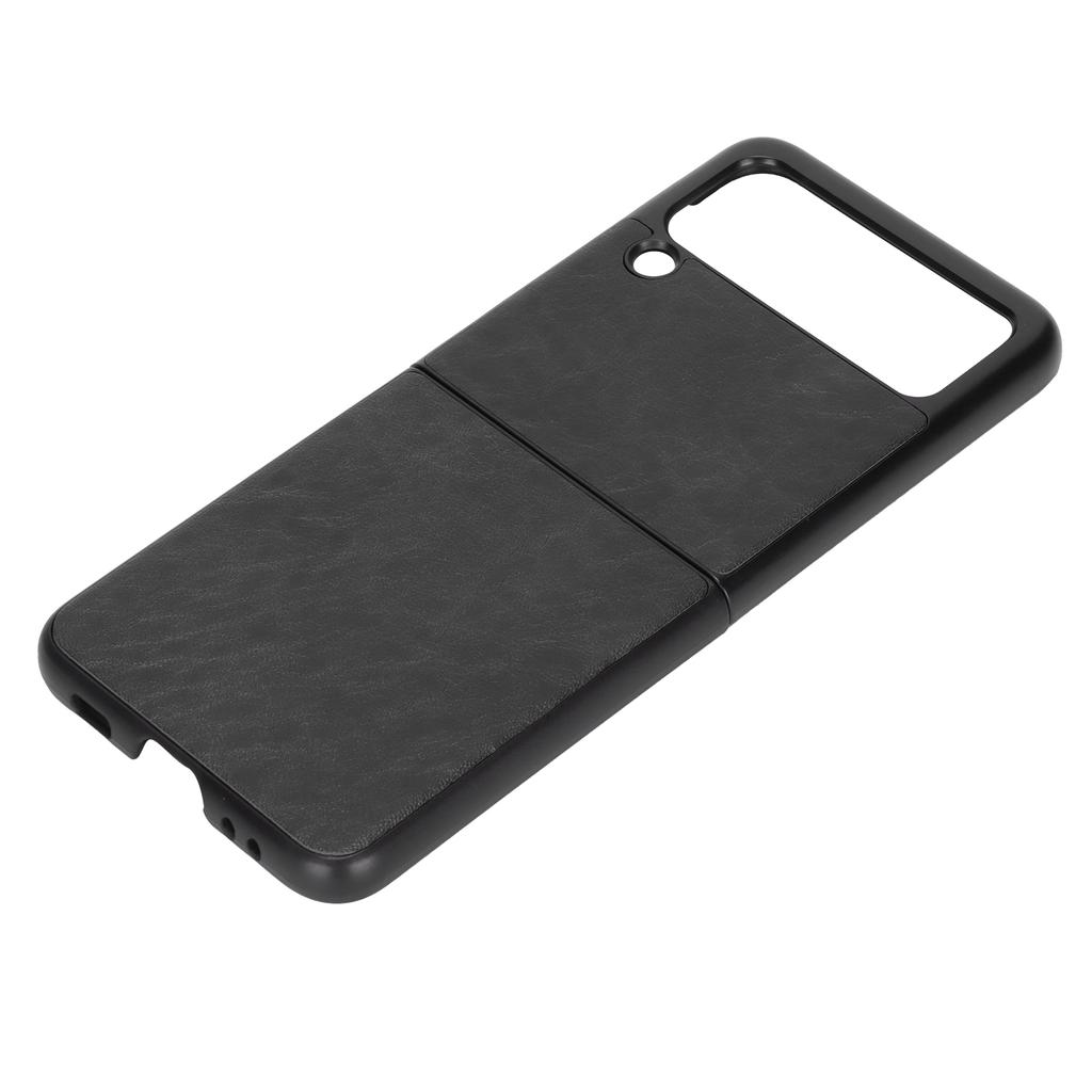 Skórzane etui na telefon komórkowy Samsung Galaxy Z Flip 3, odporne na zarysowania i wstrząsy