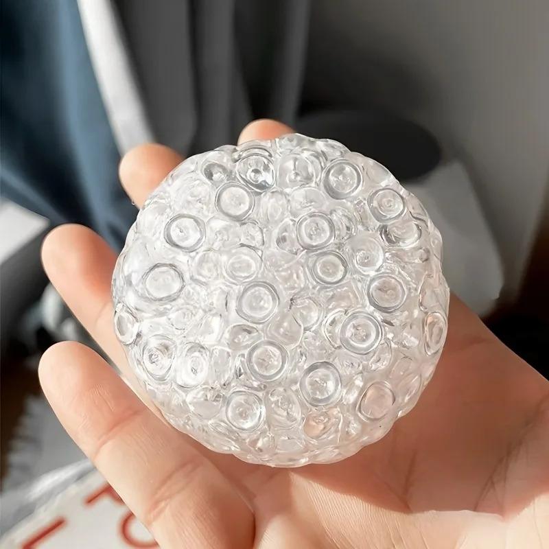 Ice Bead Squeeze Ball Set, Ultra Soft Slow Rebound Mochi Fidget Toys, Stress & Anxiety Relief Sensory Gift For Friends